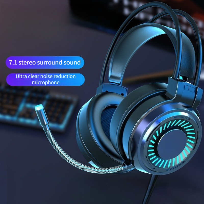 Gaming Headset 7.1 - Headset 7.1 Channel Wired Headset with