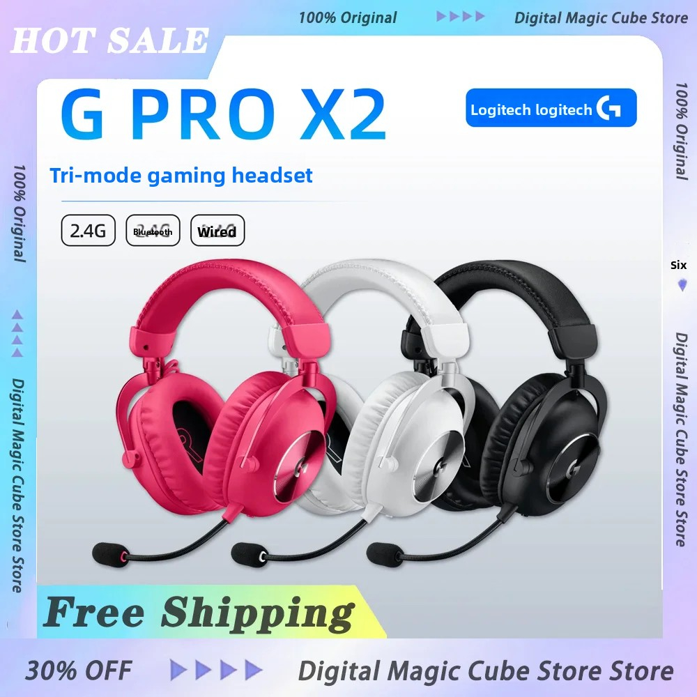 Gaming Headset 7.1 - Logitech G PRO X 2 Wireless