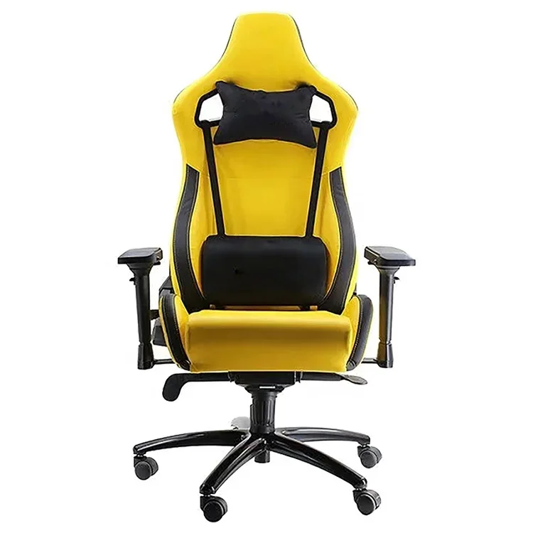 # Yellow And Black PVC Racing  - Esports Gaming Chair บทวิจารณ์และราคา