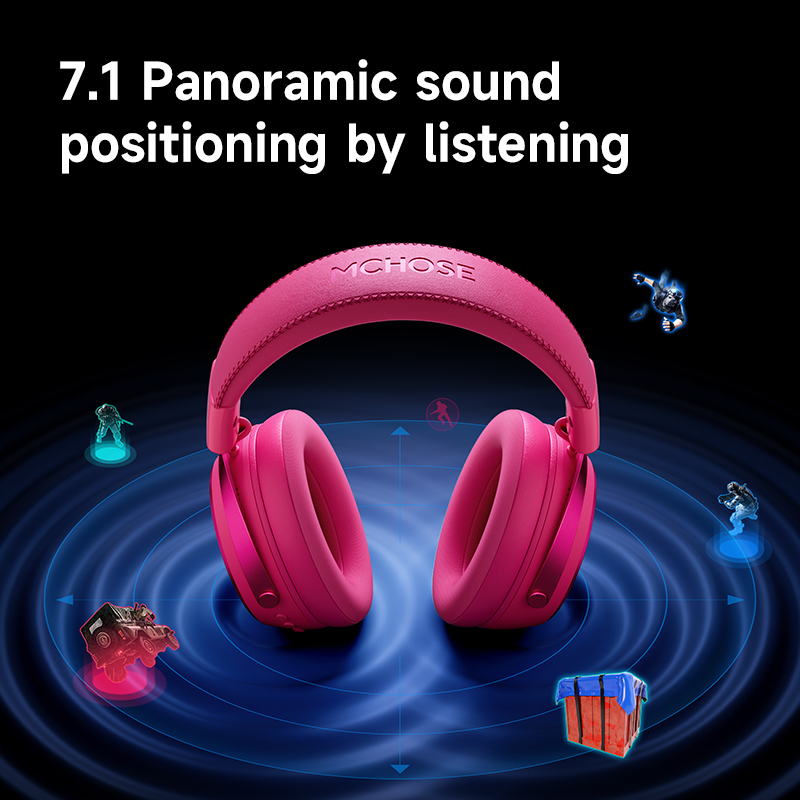 MCHOSE X9 Wireless Gaming Head - Gaming Headset 7.1 บทวิจารณ์และราคา