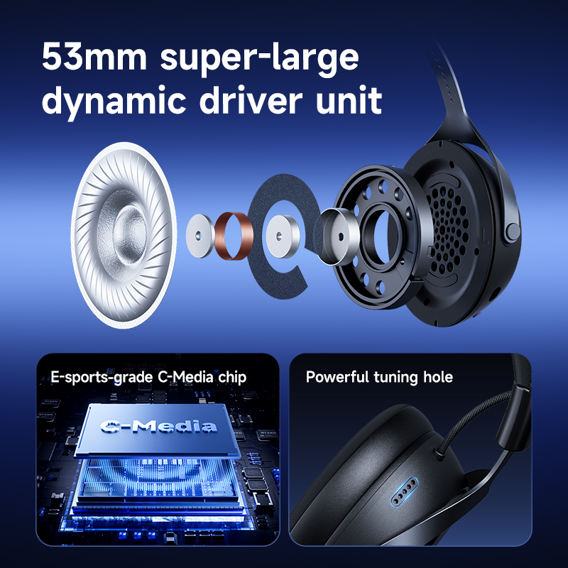 MCHOSE X9 Wireless Gaming Head - Gaming Headset 7.1 บทวิจารณ์และราคา