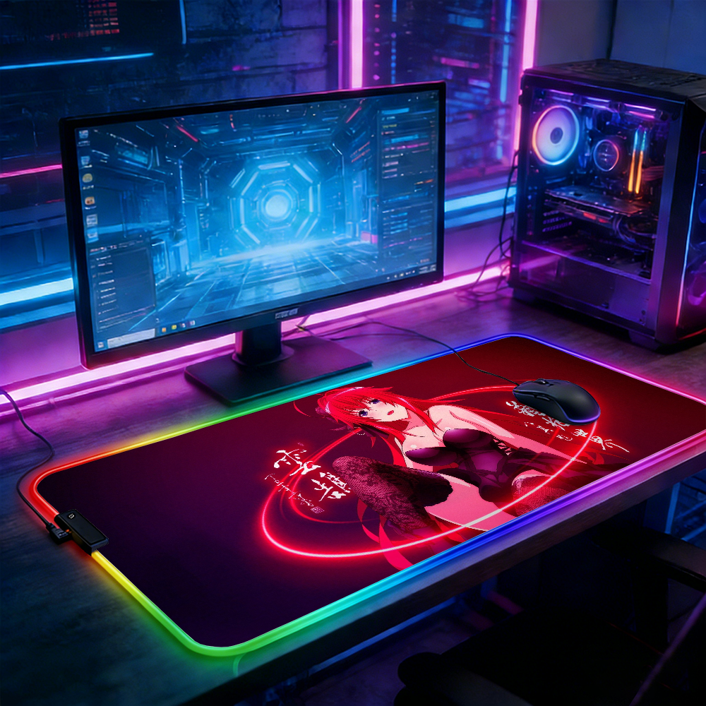 LED Lighting RGB Mouse Pad E-s - Esports Gaming High School บทวิจารณ์และราคา