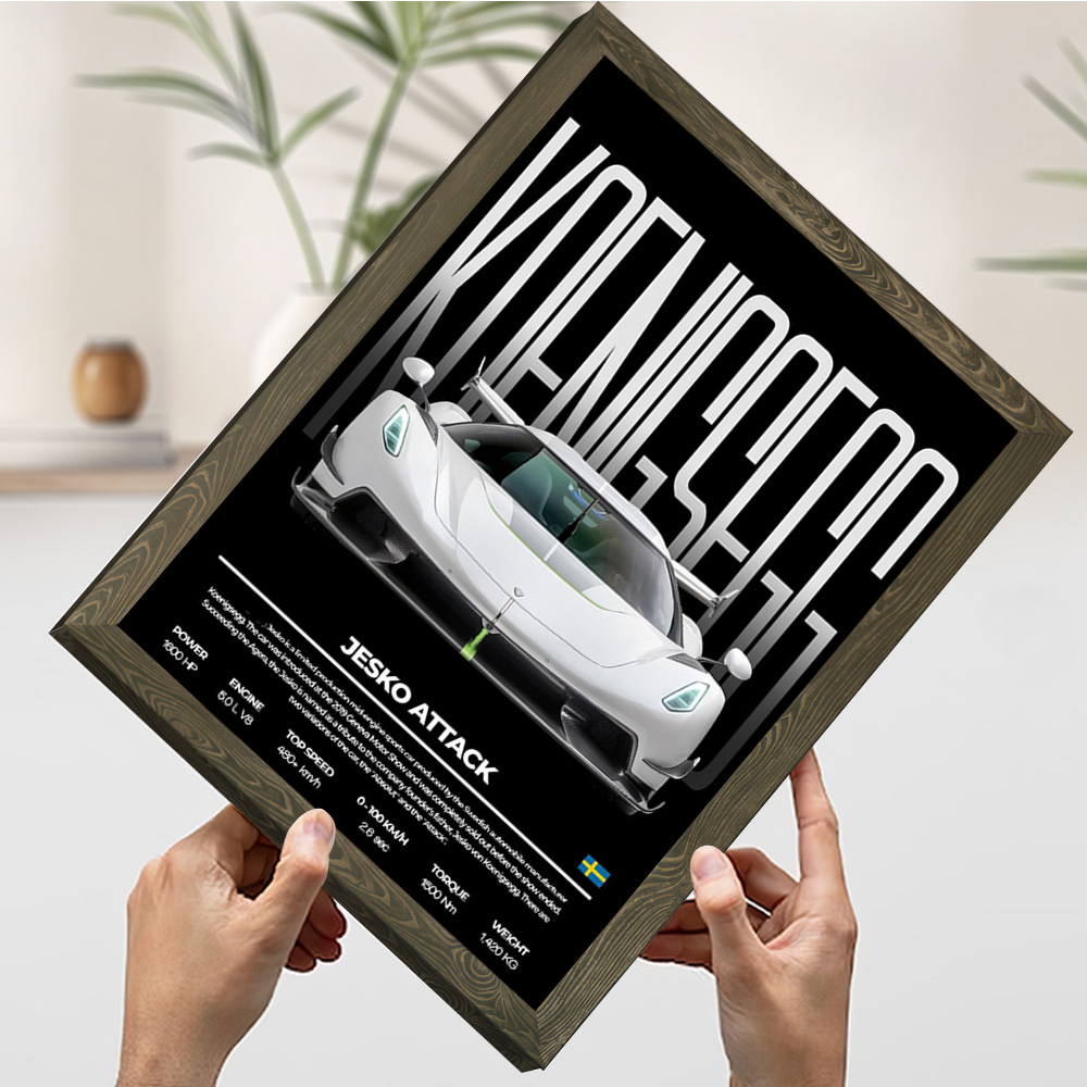 Sports Car Jesko Attack Printi - Esports & Gaming Optics Gmbh บทวิจารณ์และราคา