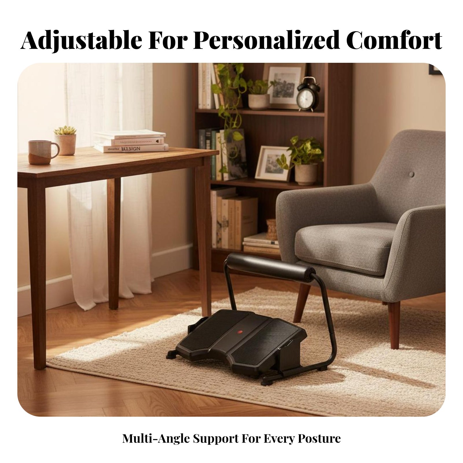 Adjustable Footrest Anti-Slip  - Esports Gaming Setup บทวิจารณ์และราคา