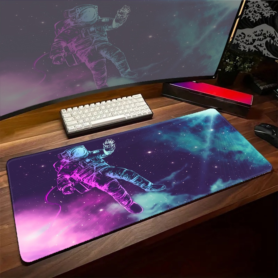 Art Astronaut Mousepad Cute Bi - Esports Gaming Setup บทวิจารณ์และราคา