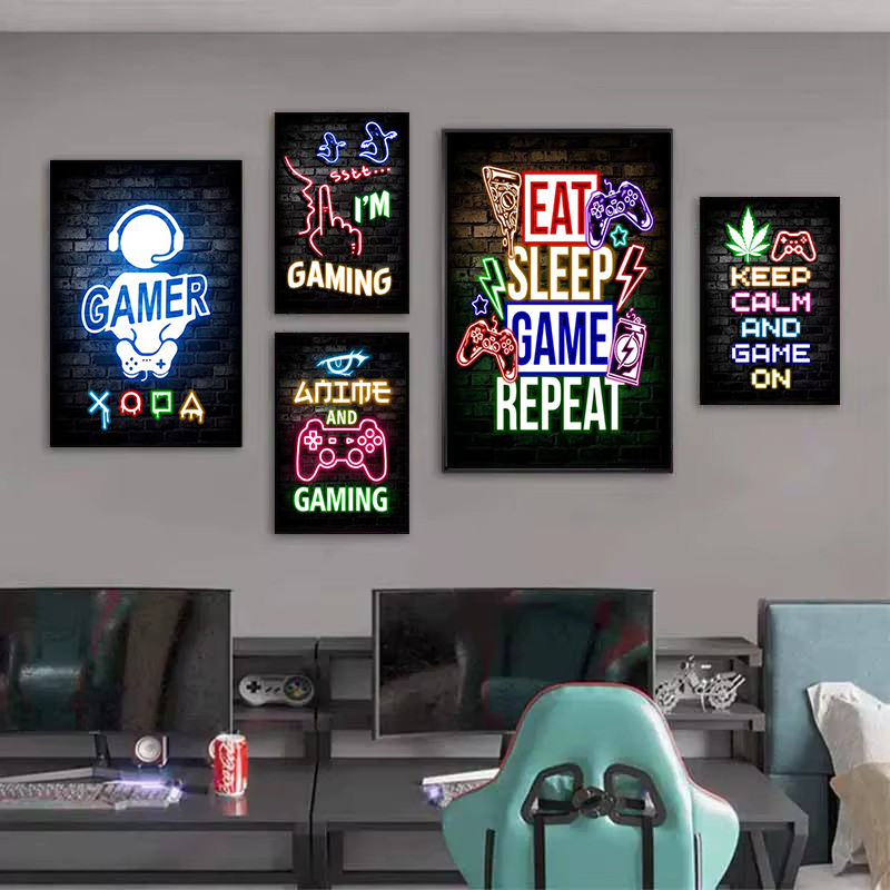 1pc frameless Canvas Painting  - Esports & Gaming Optics Gmbh บทวิจารณ์และราคา