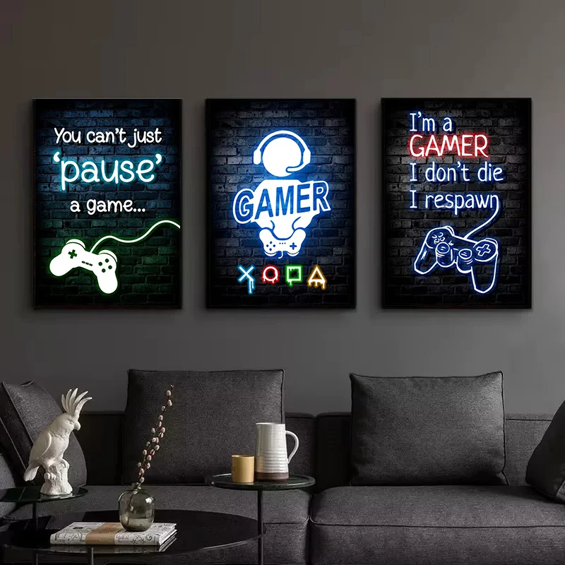 1pc frameless Canvas Painting  - Esports & Gaming Optics Gmbh บทวิจารณ์และราคา