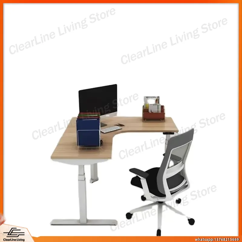 L Shaped Electric Height Adjus - Esports Gaming Setup บทวิจารณ์และราคา