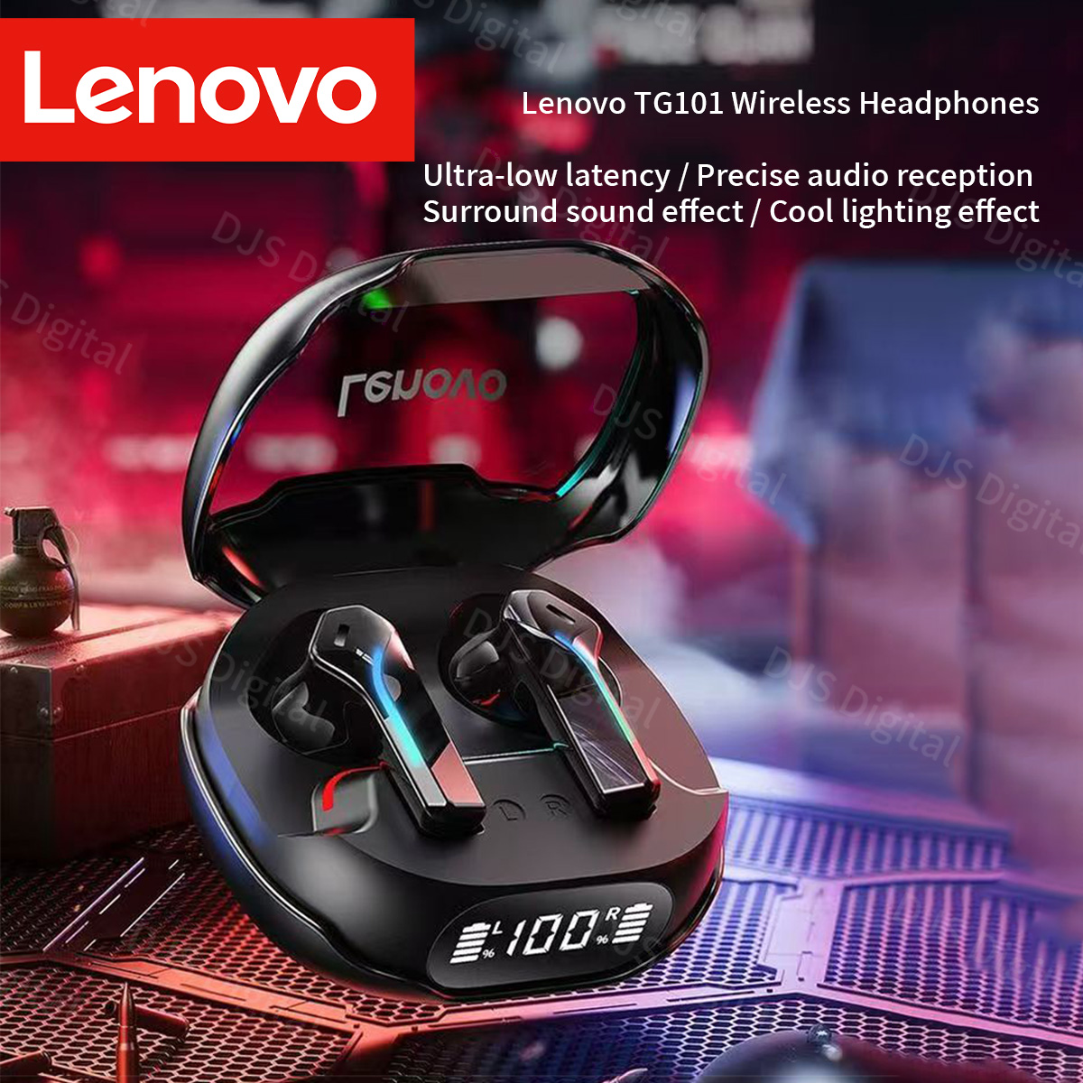 Lenovo TG101 Gaming Headset Bl - Esports Gaming Setup บทวิจารณ์และราคา