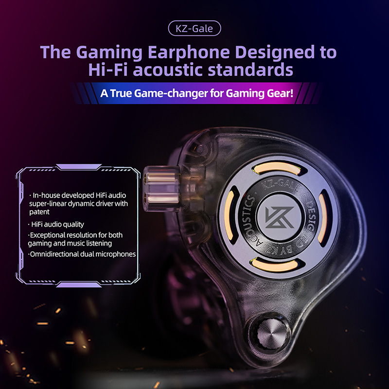 KZ Gale In-Ear Gaming Earphone - Esports Gaming Setup บทวิจารณ์และราคา
