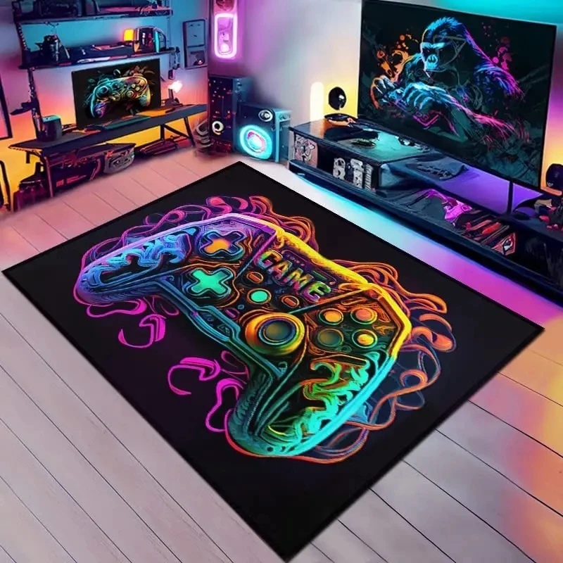 Rainbow Neon Gamepad GAMER Are - Esports Gaming Setup บทวิจารณ์และราคา